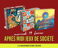 Après midi jeux de société