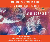 Atelier créatif d'automne