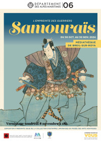 Exposition SAMOURAÏS, L'EMPREINTE DES GUERRIERS